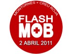 Montornes Creu roja flashmob