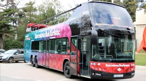 dilluns 09 gener 2017 12 05 Josep Ramon Torne Imatge del nou model del Barcelona Bus Turistic aquest dilluns 9 de gener pla general horitzontal