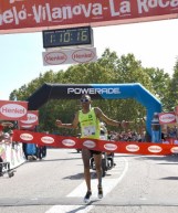 Resultado de imagen de guanyador de la 24ª mitja marato de montornes del valles