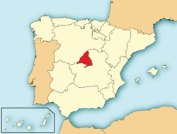 Resultat d'imatges de madrid mapa