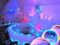 Resultado de imagen de El hotel de hielo Hôtel de Glace en Quebec, Canadá